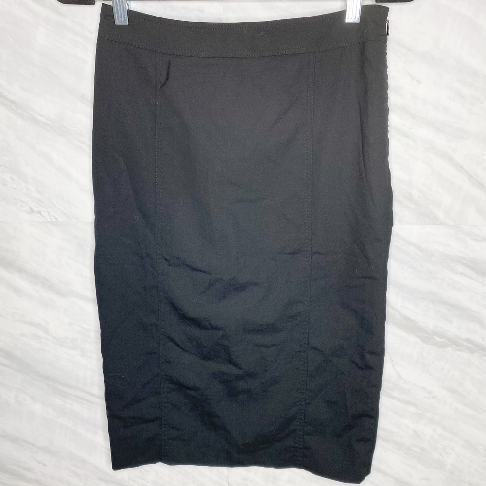 Burberry Business Black Pencil Skirt 4